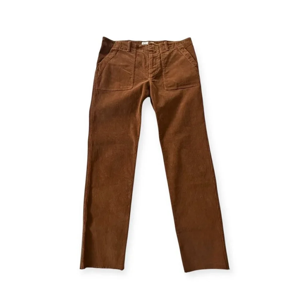 NILI LOTAN Jenna Pants in Corduroy, Color Maple, Size 6,  New with tags